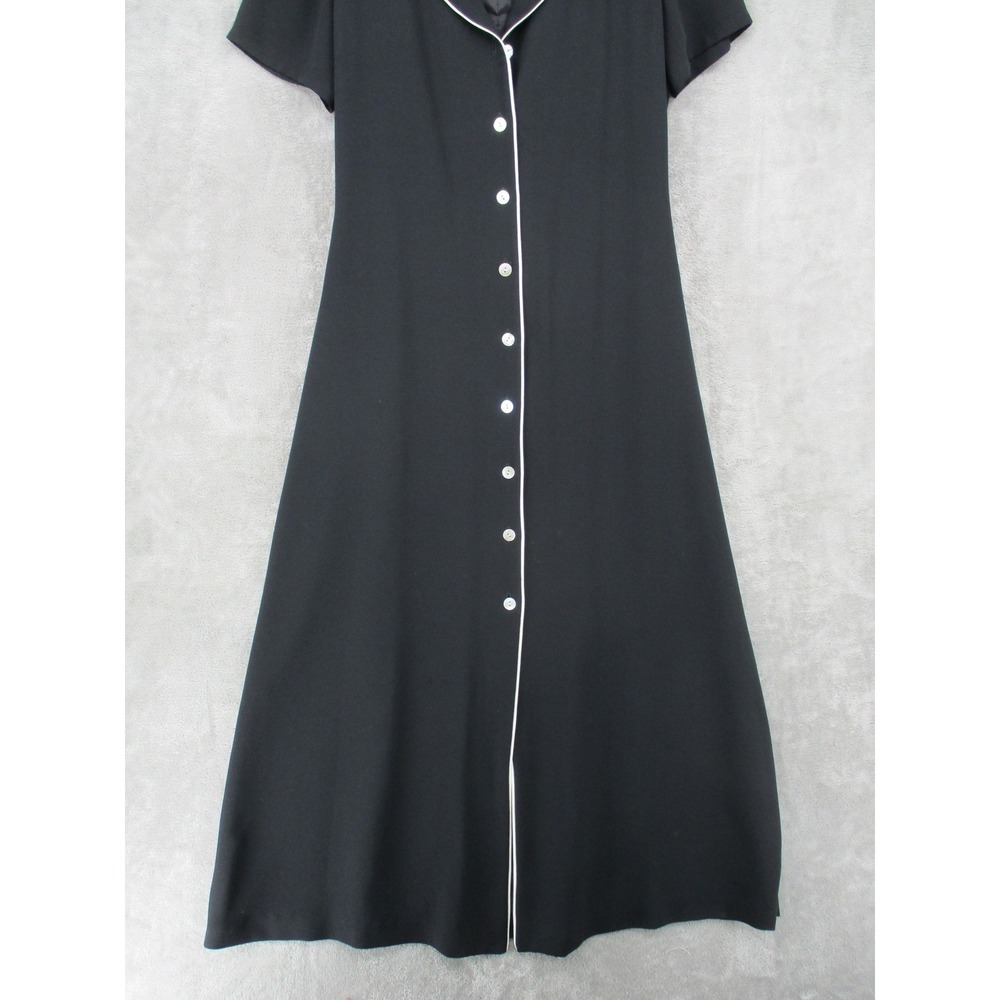 Vintage Evan Picone Dress Womens 8 Modest Button Front Modest Career Feminine - Picture 3 of 9
